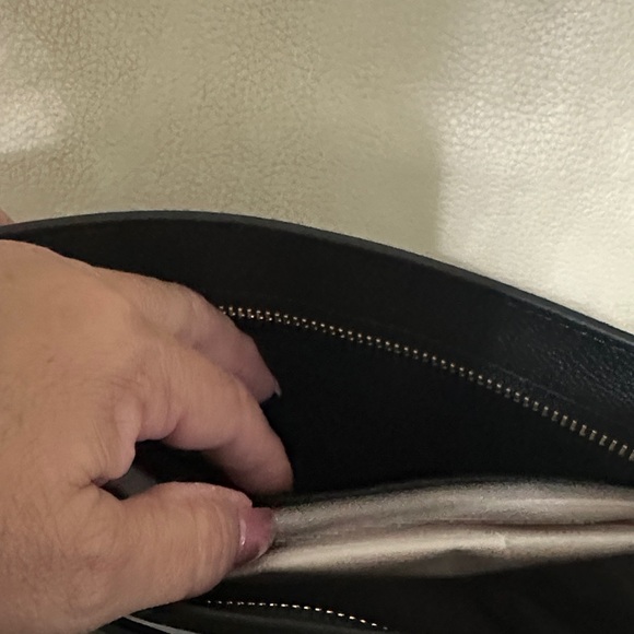 Tory Burch Black Crossbody Bag with Gold Accents - Picture 7 of 7